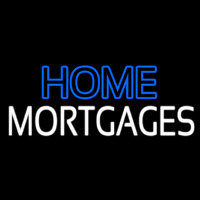 Double Stroke Home Mortgage Neonreclame