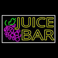 Double Stroke Juice Bar With Grapes Neonreclame