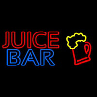 Double Stroke Juice Bar With Grapes Neonreclame