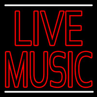 Double Stroke Live Music 2 Neonreclame