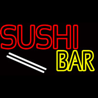 Double Stroke Sushi Bar  Neonreclame