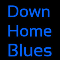 Down Home Blues Neonreclame