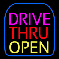 Drive Thru Open Neonreclame