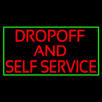 Drop Off And Self Service Neonreclame