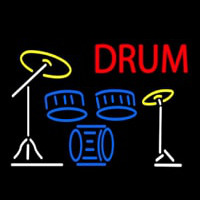 Drum Set 2 Neonreclame