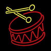 Drum Stick Logo Neonreclame