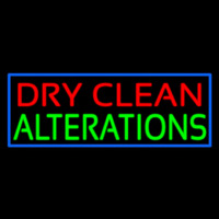 Dry Clean Alterations Neonreclame