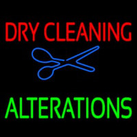 Dry Cleaning Alteration Neonreclame