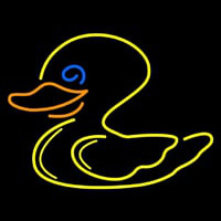 Duck Yellow Logo Neonreclame
