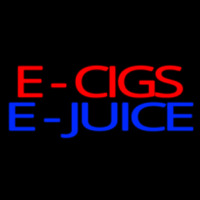 E Cigs E Juice Neonreclame