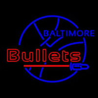 Early Baltimore Bullets Logo Neonreclame