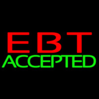Ebt Accepted Neonreclame