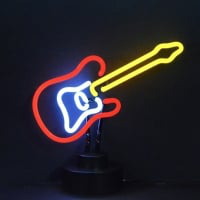 Electric Guitar Desktop Neonreclame