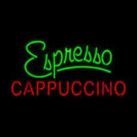 Espresso Cappuccino Neonreclame