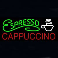Espresso Cappuccino Winkel Open Neonreclame