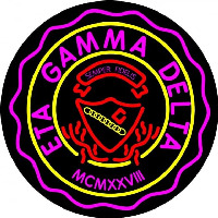 Eta Gamma Delta Logo Neonreclame