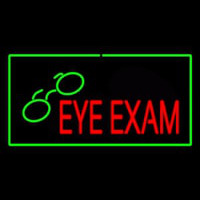 Eye E am With Green Border Neonreclame