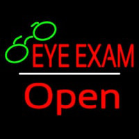 Eye E ams Open White Line Neonreclame
