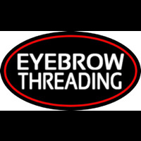 Eyebrow Threading Neonreclame