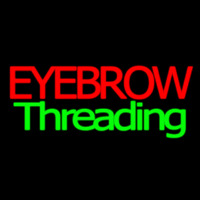 Eyebrow Threading Neonreclame