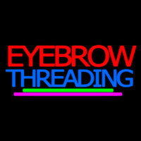 Eyebrow Threading Neonreclame