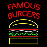 Famous Burgers Neonreclame