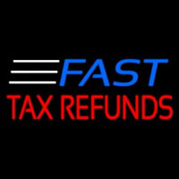 Fast Ta  Refunds Neonreclame