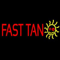 Fast Tan Neonreclame