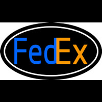 Fede  Logo With Oval Neonreclame