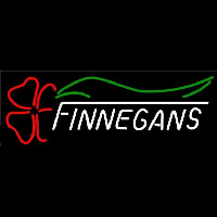 Finnegans With Clover Whiskey Beer Sign Neonreclame