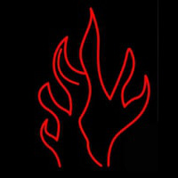 Fire Flame Artwork Neonreclame