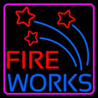 Fire Work Multi Color 1 Neonreclame