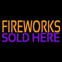 Fire Work Sold Here 2 Neonreclame