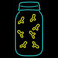 Fireflies In A Jar Neonreclame