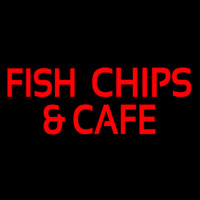 Fish And Chips Cafe Neonreclame