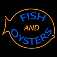 Fish And Oysters Neonreclame