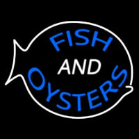 Fish Oysters Neonreclame