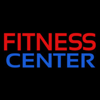 Fitness Center In Red Neonreclame