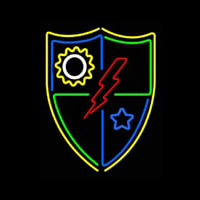 Flash Shield Logo Neonreclame