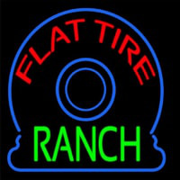 Flat Tire Ranch Neonreclame
