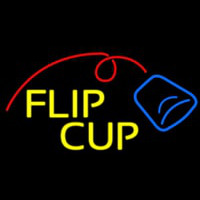 Flip Cup Logo Neonreclame