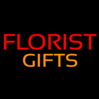 Florists Orange Gifts Neonreclame