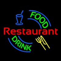 Food And Drink Restaurant Logo Neonreclame