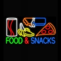 Food and Snacks Neonreclame