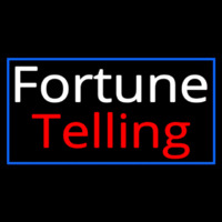 Fortune Telling Blue Border Neonreclame