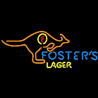 Fosters Kangaroo Beer Sign Neonreclame