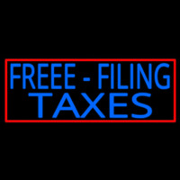 Free Filing Ta es Neonreclame