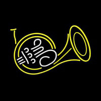 French Horn Neonreclame