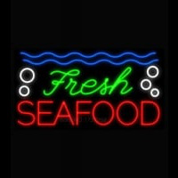 Fresh Seafood Neonreclame