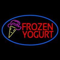 Frozen Yogurt With Logo Neonreclame